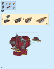 LEGO 76105 instructions page 42 – build guide