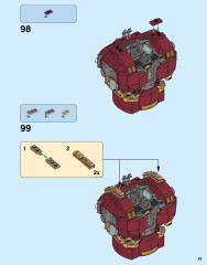 LEGO 76105 instructions page 43 – build guide