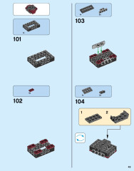 LEGO 76105 instructions page 45 – build guide