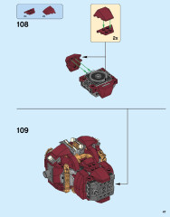 LEGO 76105 instructions page 47 – build guide