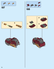 LEGO 76105 instructions page 72 – build guide