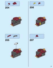 LEGO 76105 instructions page 77 – build guide
