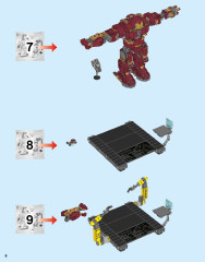 LEGO 76105 instructions page 8 – build guide