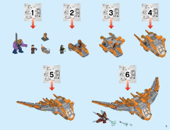 LEGO 76107 instructions page 3 – build guide