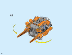 LEGO 76107 instructions page 62 – build guide