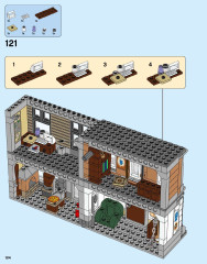 LEGO 76108 instructions page 104 – build guide