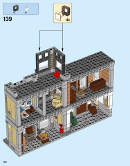 LEGO 76108 instructions page 124 – build guide