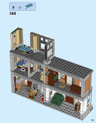 LEGO 76108 instructions page 129 – build guide