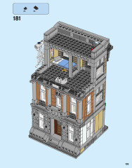 LEGO 76108 instructions page 159 – build guide