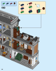 LEGO 76108 instructions page 168 – build guide