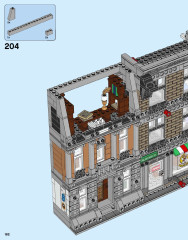 LEGO 76108 instructions page 182 – build guide