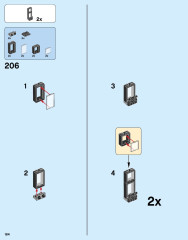 LEGO 76108 instructions page 184 – build guide