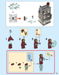 LEGO 76108 instructions page 189 – build guide