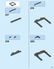 LEGO 76108 instructions page 197 – build guide