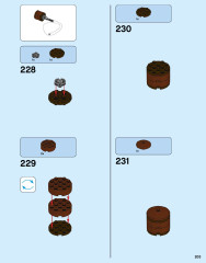 LEGO 76108 instructions page 203 – build guide