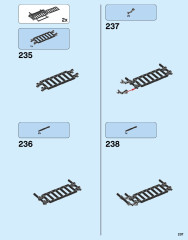 LEGO 76108 instructions page 207 – build guide