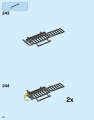 LEGO 76108 instructions page 210 – build guide