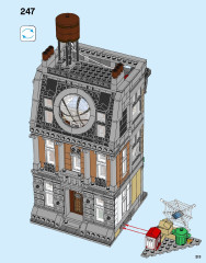LEGO 76108 instructions page 213 – build guide