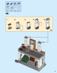 LEGO 76108 instructions page 41 – build guide