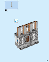 LEGO 76108 instructions page 43 – build guide