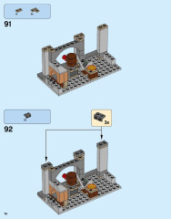 LEGO 76108 instructions page 74 – build guide