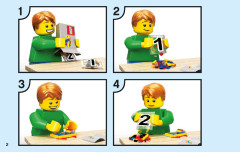 LEGO 76109 instructions page 2 – build guide