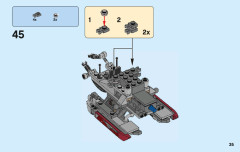 LEGO 76109 instructions page 35 – build guide