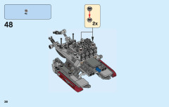 LEGO 76109 instructions page 38 – build guide