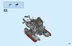 LEGO 76109 instructions page 43 – build guide