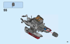 LEGO 76109 instructions page 45 – build guide