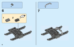 LEGO 76109 instructions page 8 – build guide