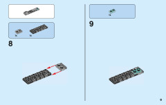 LEGO 76109 instructions page 9 – build guide