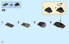LEGO 76110 instructions page 44 – build guide