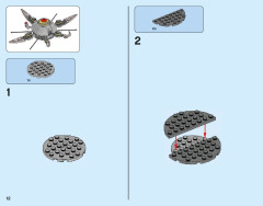 LEGO 76111 instructions page 12 – build guide