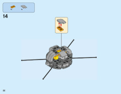 LEGO 76111 instructions page 22 – build guide