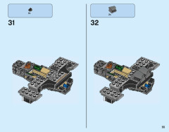 LEGO 76111 instructions page 55 – build guide