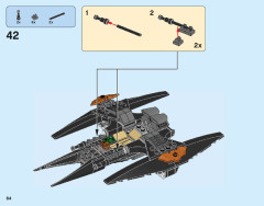 LEGO 76111 instructions page 64 – build guide