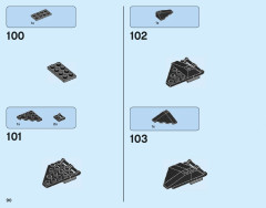 LEGO 76112 instructions page 90 – build guide