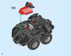 LEGO 76112 instructions page 96 – build guide