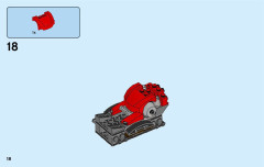 LEGO 76113 instructions page 18 – build guide