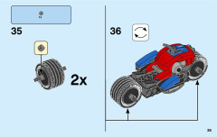LEGO 76113 instructions page 35 – build guide