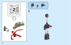 LEGO 76113 instructions page 2 – build guide
