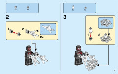 LEGO 76113 instructions page 3 – build guide