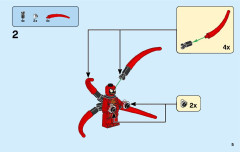 LEGO 76113 instructions page 5 – build guide