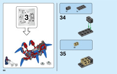 LEGO 76114 instructions page 58 – build guide