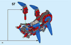 LEGO 76114 instructions page 70 – build guide