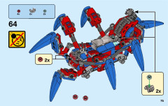 LEGO 76114 instructions page 75 – build guide