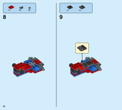 LEGO 76115 instructions page 10 – build guide