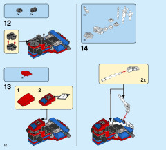 LEGO 76115 instructions page 12 – build guide