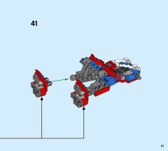 LEGO 76115 instructions page 21 – build guide